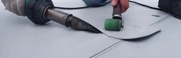 Ремонт ПВХ кровли